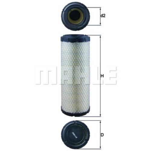 Knecht filtro aria inserto - filtro,